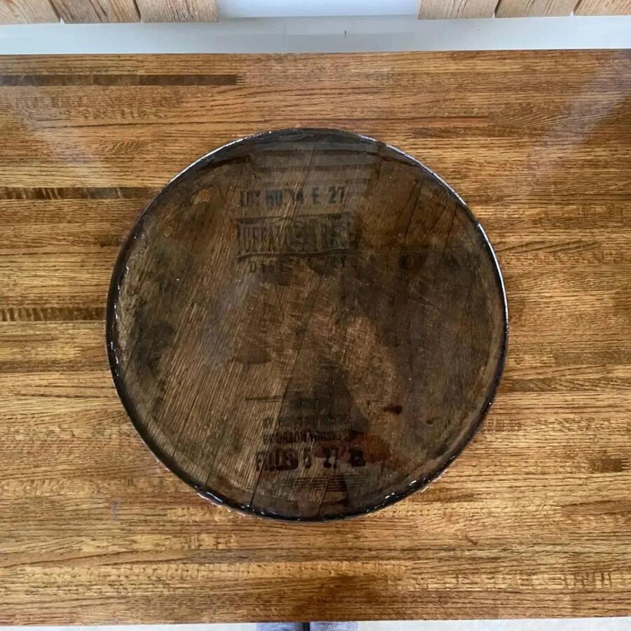Bourbon Whiskey Barrel Coffee Table